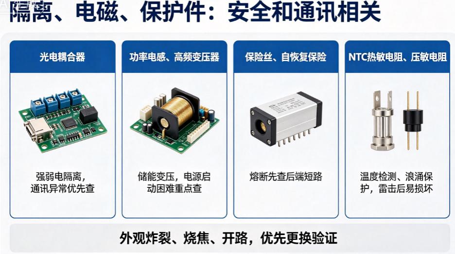 mos管原厂供应商_电子维修元器件识别与检修_功率半导体隔离元件芯片故障