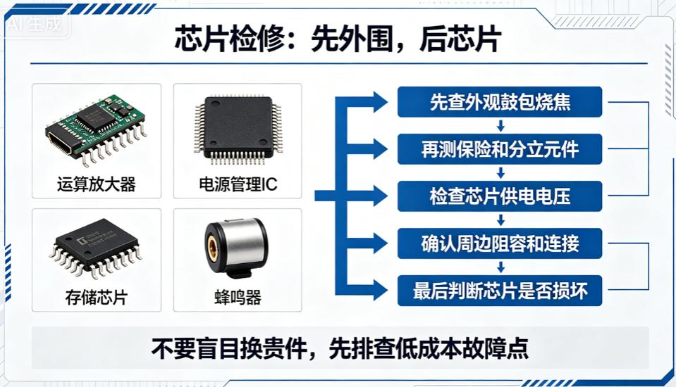 电子维修元器件识别与检修_功率半导体隔离元件芯片故障_mos管原厂供应商